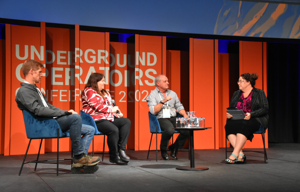 Panel at the 2025 AusIMM Underground Operators Conference discussing how to integrate safety into mine design from concept through closure.