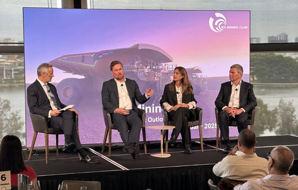 Chris Uhlmann and industry leaders critique Australia’s energy policy and discuss gold’s rise at the WA Mining Club 2025 Market Outlook luncheon.